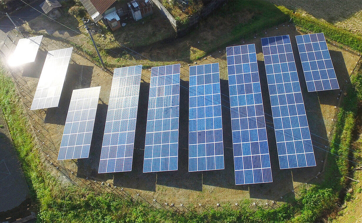 朝日I&Rグループが武雄市に寄贈した「たけお太陽光発電所」